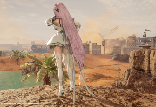 Stellar Blade x Goddess of Victory: Nikke EVE - Elegancka sukienka